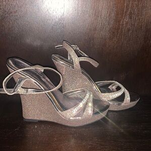Michaelangelo heel sandal rhinestones